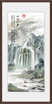 竖幅国画
