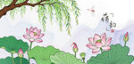 夏日荷塘美景