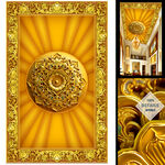 黄金转运宫廷式天顶壁画