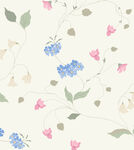 清新花卉图案背景纹理