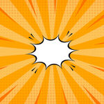 漫画风爆炸效果背景图