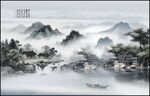 大厅山水画