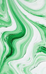 绿色流体油画笔触背景