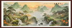 客厅山水画