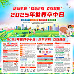 世界卒中日展板