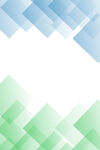 蓝绿几何方块背景图案