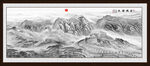 长城水墨画