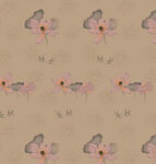 花卉图案背景纹理图