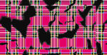 粉色格纹抽象图案设计