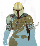 曼达洛人形象插画