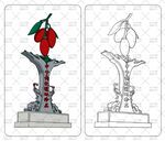 宁夏枸杞主题雕塑