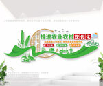 推进农业农村现代化文化墙