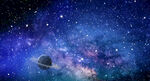 银河宇宙星空背景图