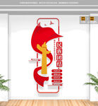 民族团结竖版文化墙
