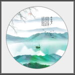 新中式意境山水画