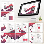 创意画册InDesign模板