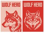 矢量狼头