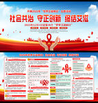 2025年世界艾滋病日展板