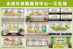 未成年救助服务中心文化墙