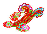 多彩中式传统花纹图案