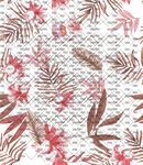 热带植物纹理图案