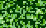 绿色像素风几何图案背景
