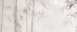新中式水墨竹子背景墙