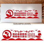 教师办公室文化墙