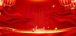 红色喜庆背景