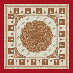 复古几何花纹方形图案