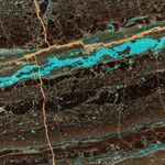 蓝绿纹理大理石图案