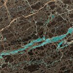 蓝绿色纹理大理石图案