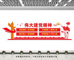 伟大建党精神文化墙