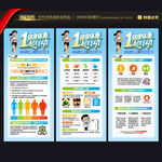 体重管理年展架