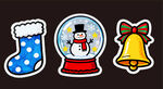 圣诞节贴纸