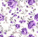 紫色花卉图案背景纹理