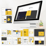 展示画册InDesign模板