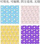 卡通小马     独角兽图案 