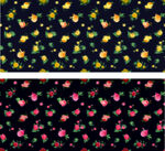 花卉图案布料设计图