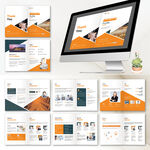 商业画册InDesign模板