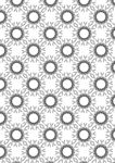 几何圆形无缝图案纹理