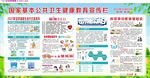 国家基本公共卫生健康教育宣传栏