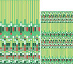 多彩电子元件线路板图案