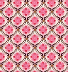 粉色花卉几何图案纹理