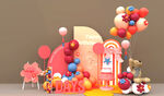 生日气球美陈su模型