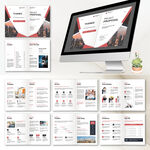 大气画册InDesign模板