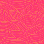 波浪线条几何图案