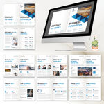 高端画册InDesign模板