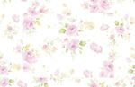 粉色花卉无缝图案背景
