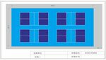 标准匹克球场尺寸图